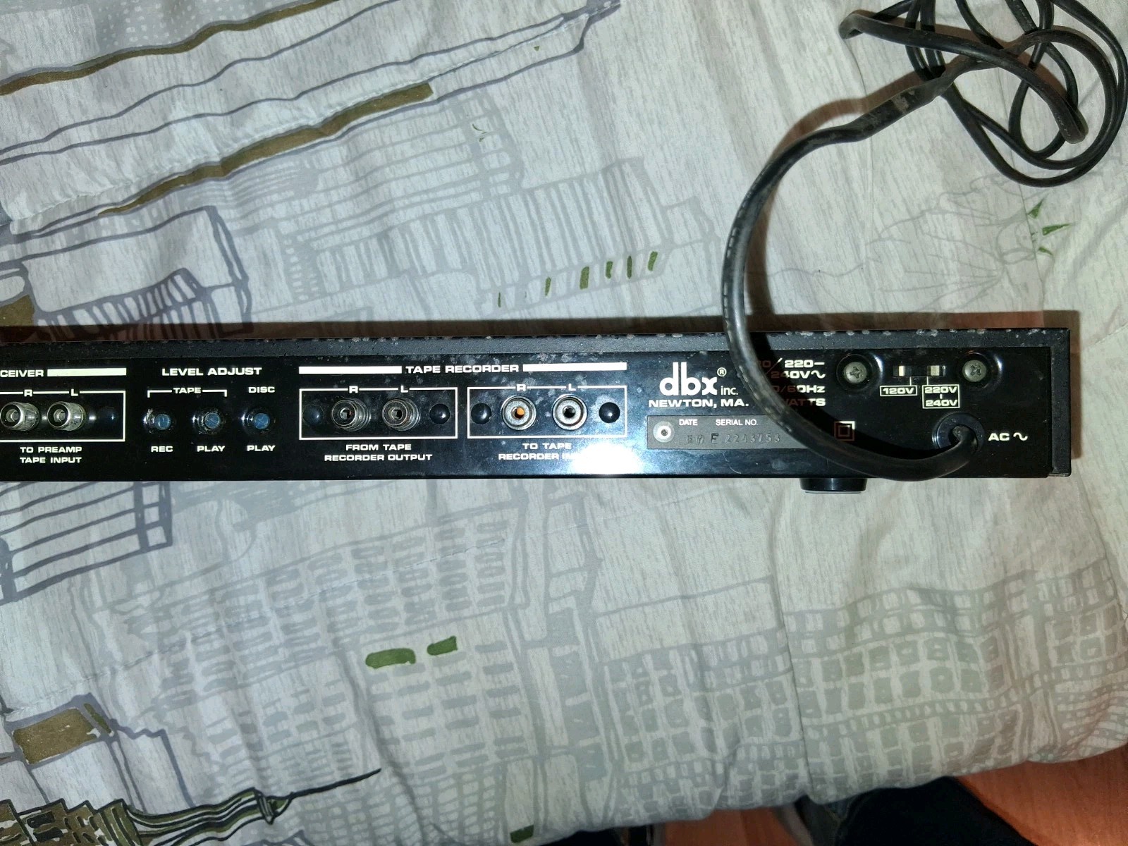 DBX Recording Technology Series Model 224 Type II Tape Noise Reduction System