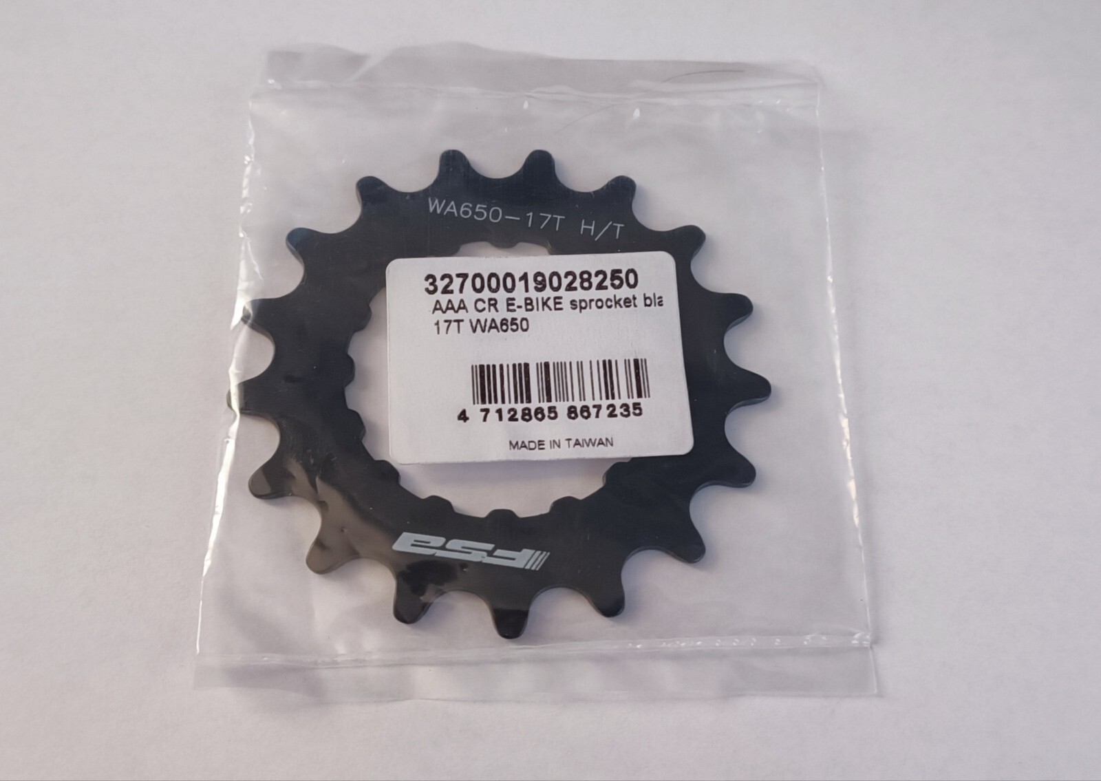 FSA chainring sprocket 17T Bosch Gen 2 WA650 32700019028250