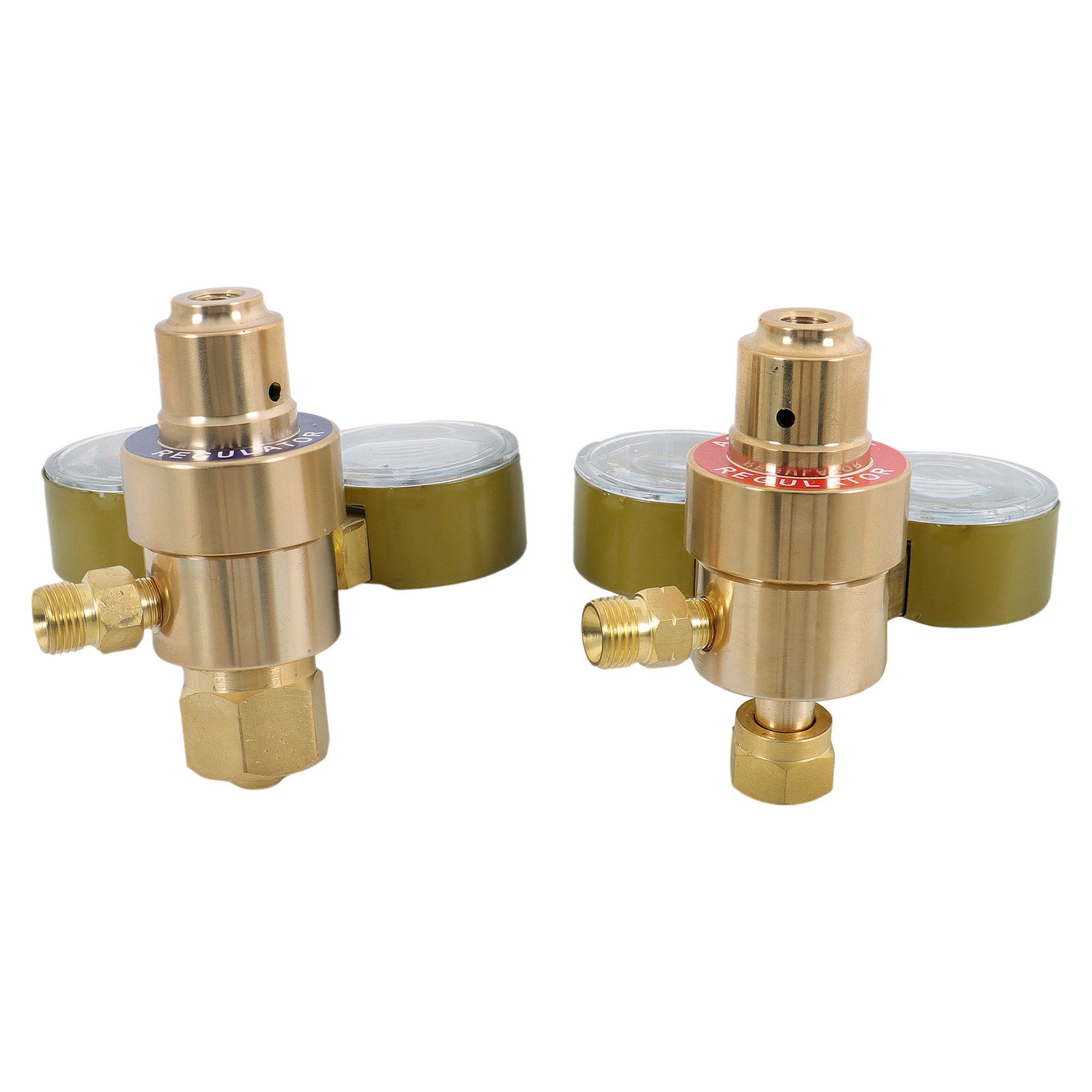 LABLT Solid Brass Oxygen and Acetylene Regulators, CGA540 and CGA200 NEW