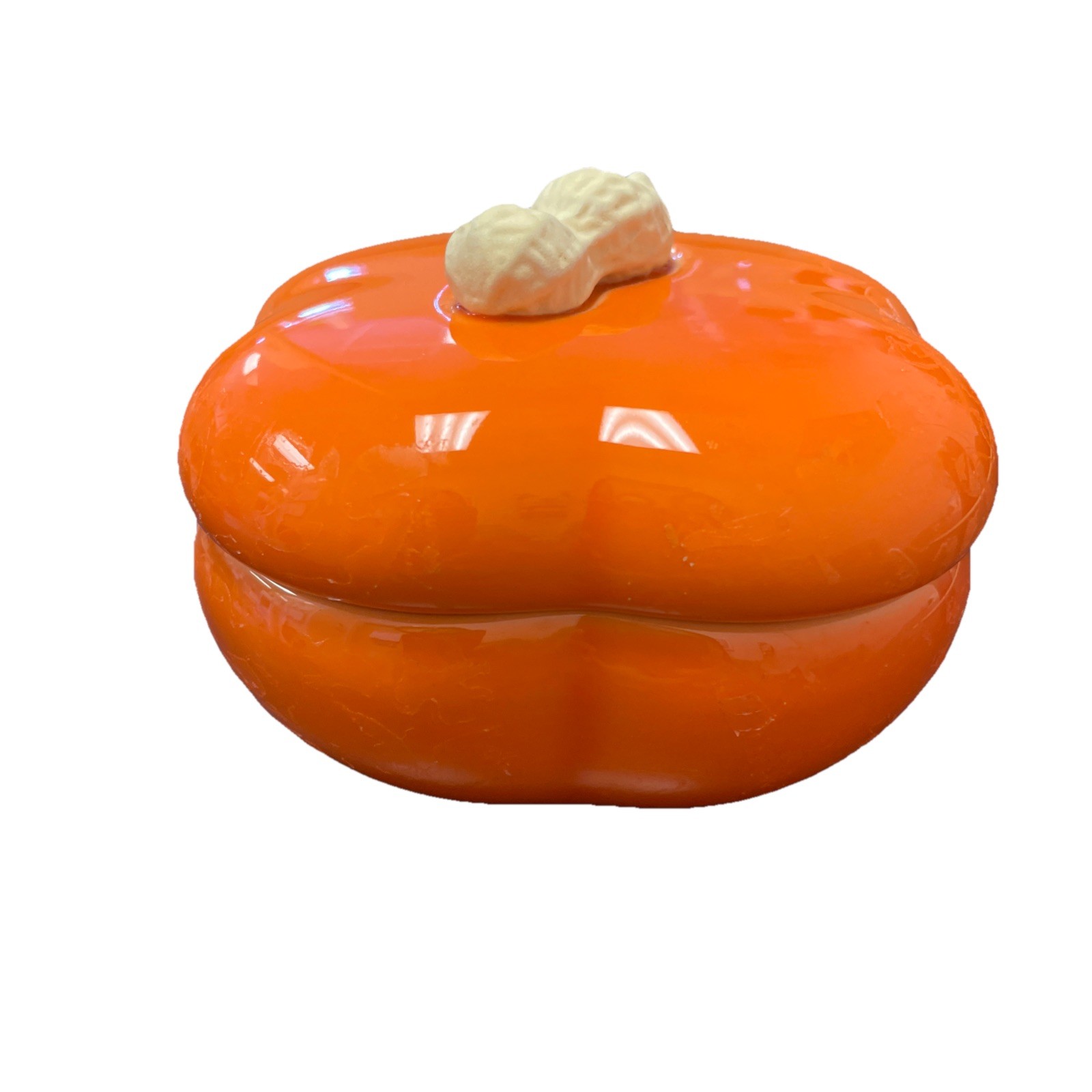 Persimmon Shape Porcelaine Trinket