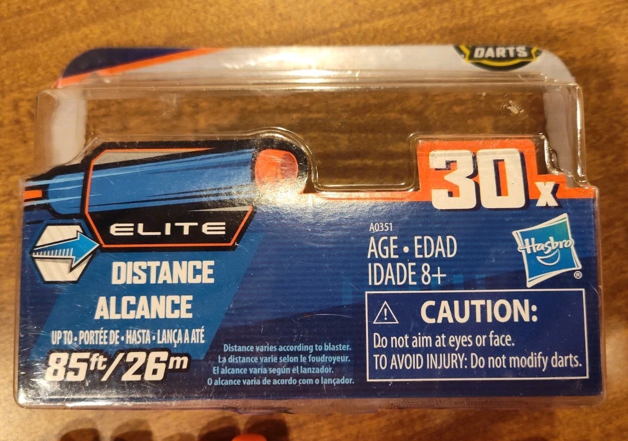 Nerf N-Strike Zombie Strike CLAMPDOWN X2 Tested Clamp Down Dart Blaster