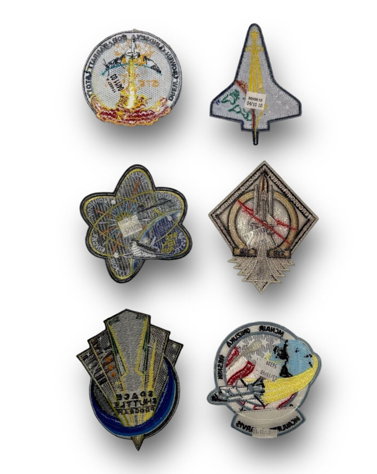 NASA Patch Astronaut Space Mission Set