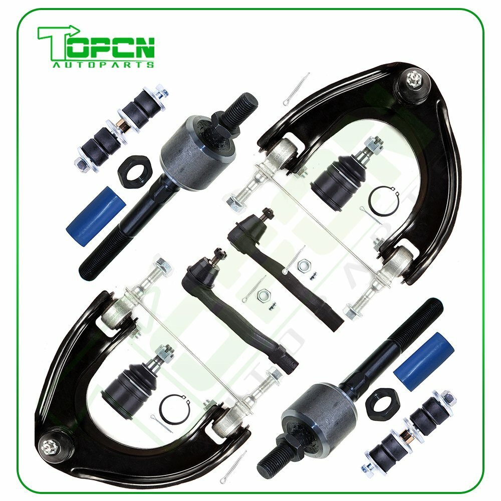 10pcs Suspension Kit Ball Joints Control Arms For 1988-1990 1991 Honda Civic CRX