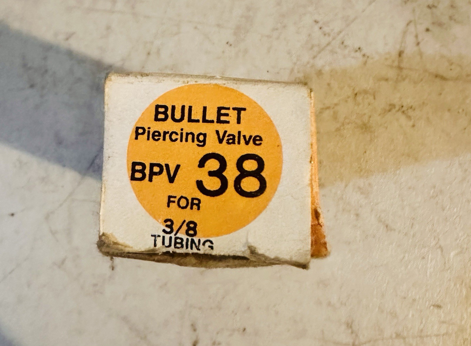 Supco BPV38 Bullet Piercing Valve For 3/8" Tubing