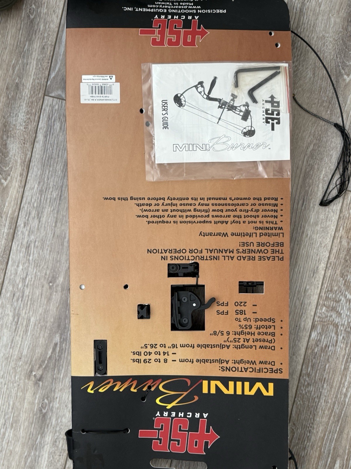 Pse Mini Burner Compound Bow For Archery Bow Super Adjustable