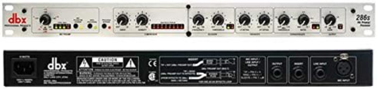 Versatile 286s Channel Strip Processor with Enhancer, Compression & XLR Input