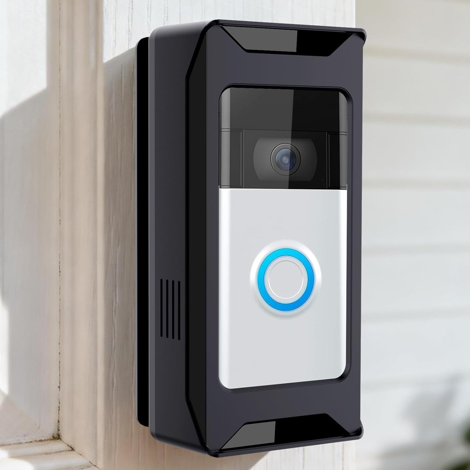 Anti Theft Video Doorbell Mount Adjustable No Drill Bracket for Ring Blink