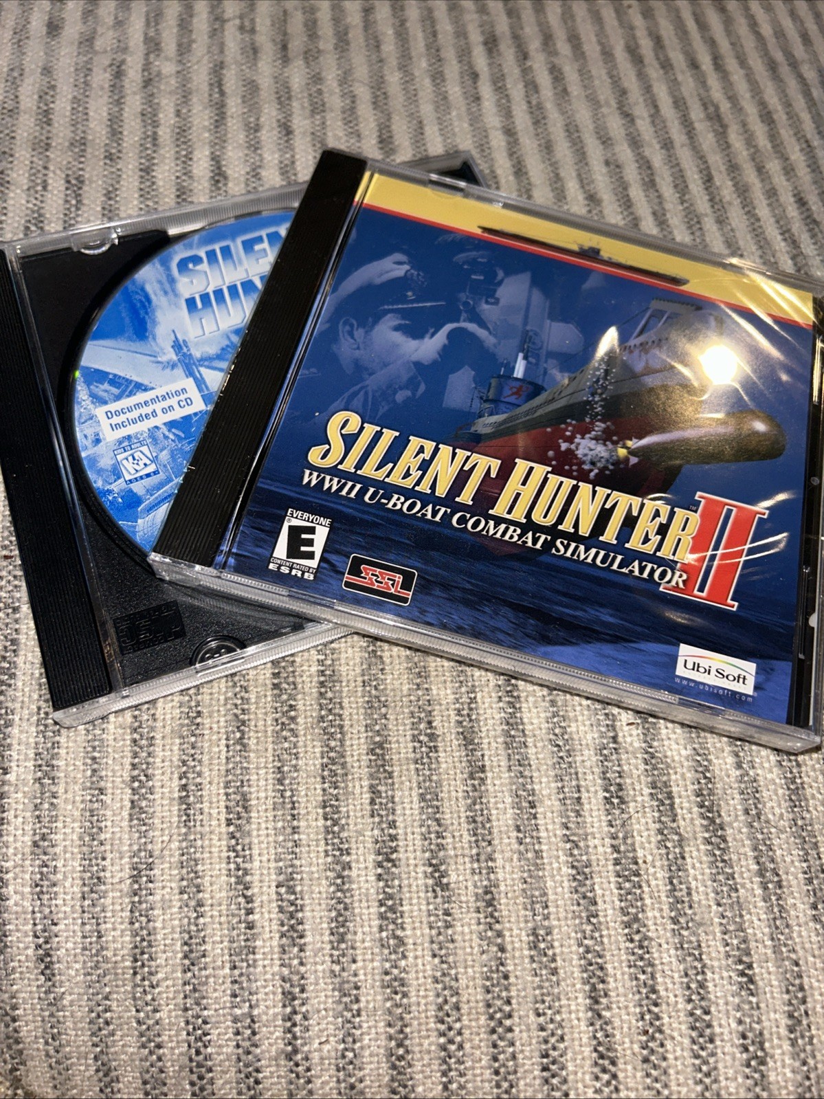 Silent Hunter 2 PC Game Sealed New With Silent Hunter 1 Disc Only