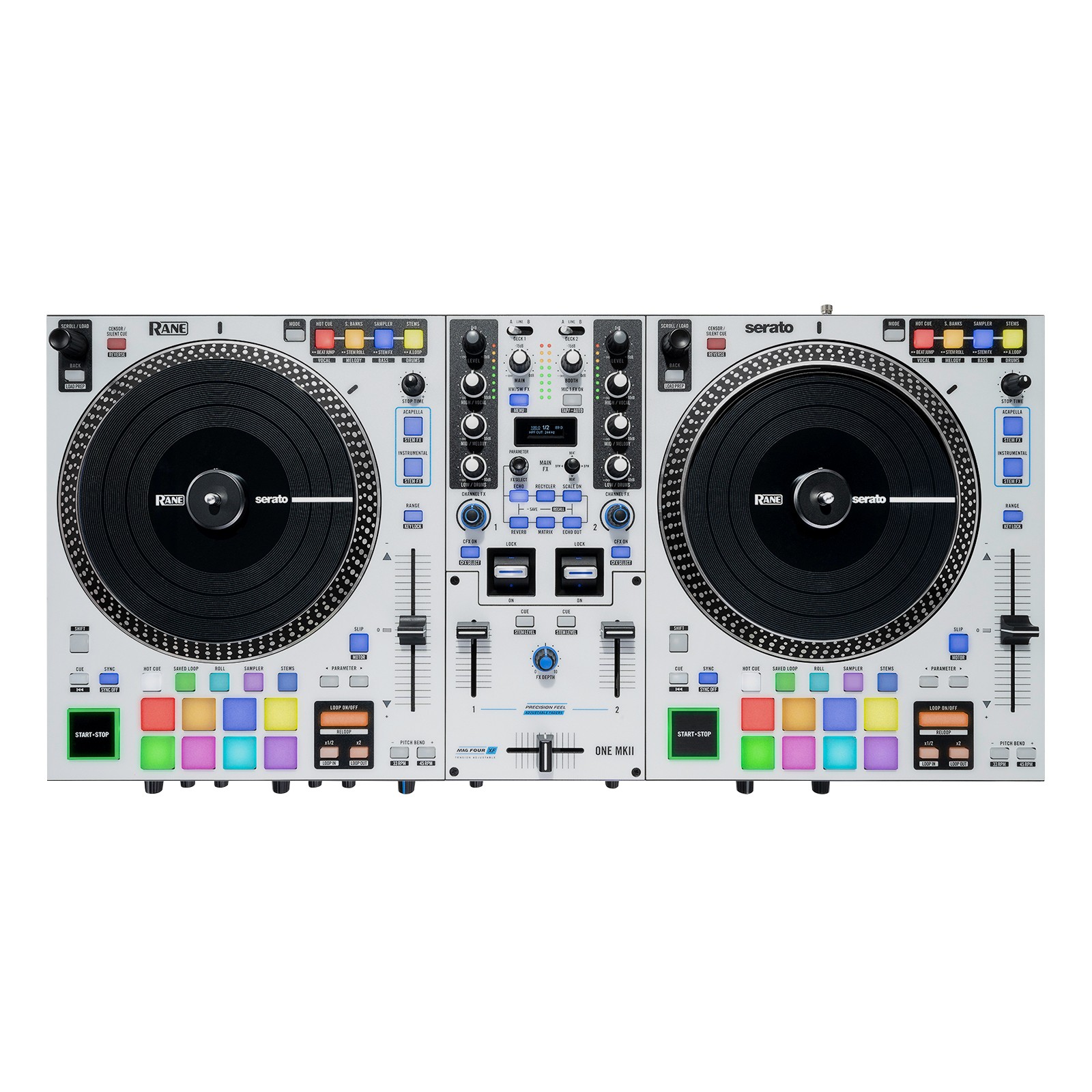 Rane ONE MKII Professional 2 Channel Stems Motorized DJ Controller