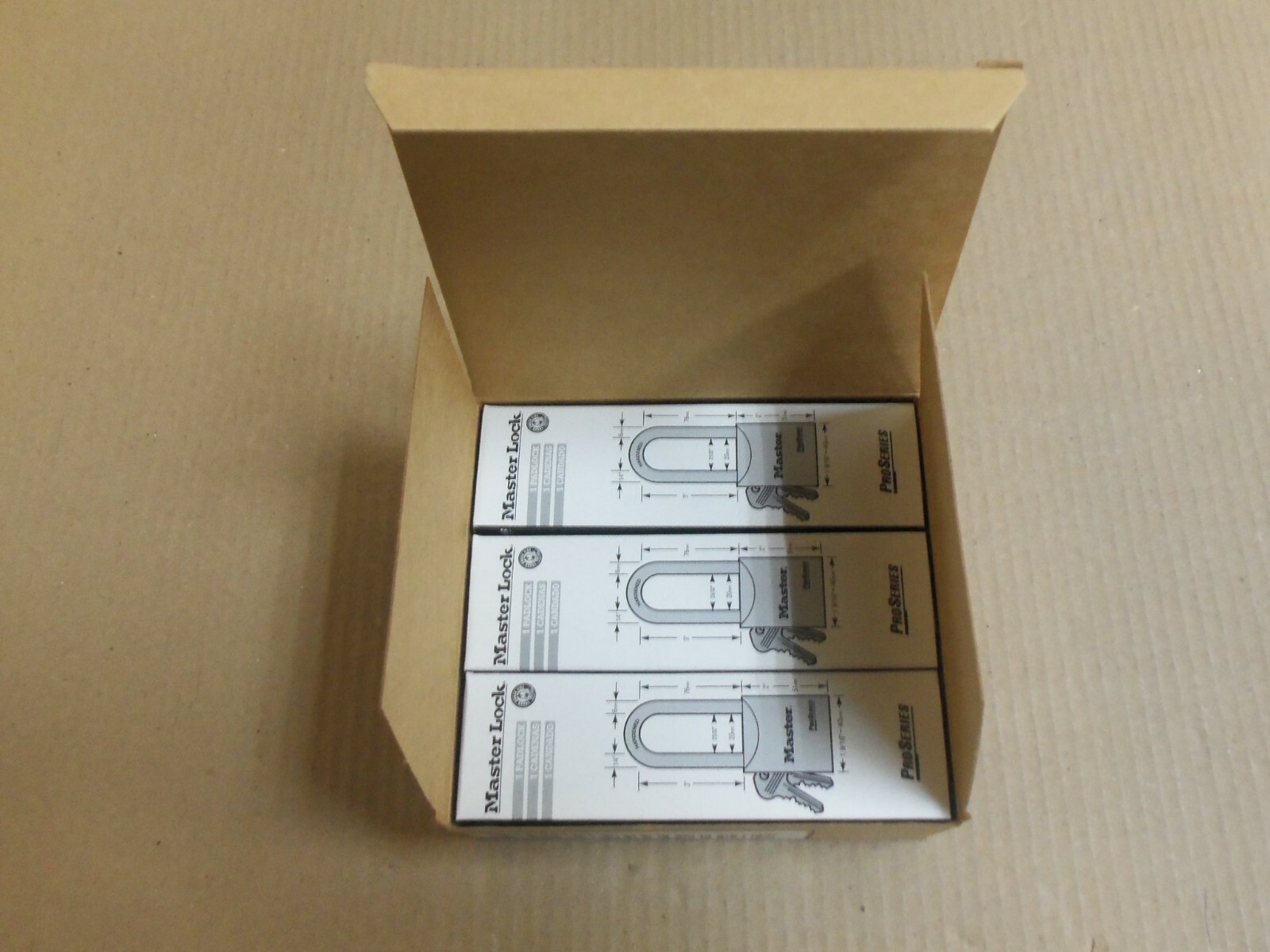 NEW Lot of 6 Master lock system AA 6835MKLTW481BLUZT1 w/keys 1 Box of 6 AK