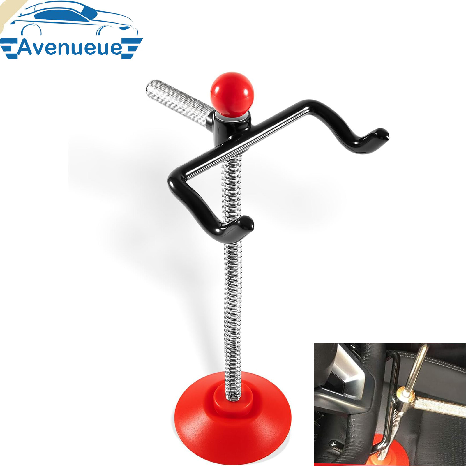 Car Steering Wheel Holder Alignment Adjustable Tool Fits for Truck/ Buses/ Vans