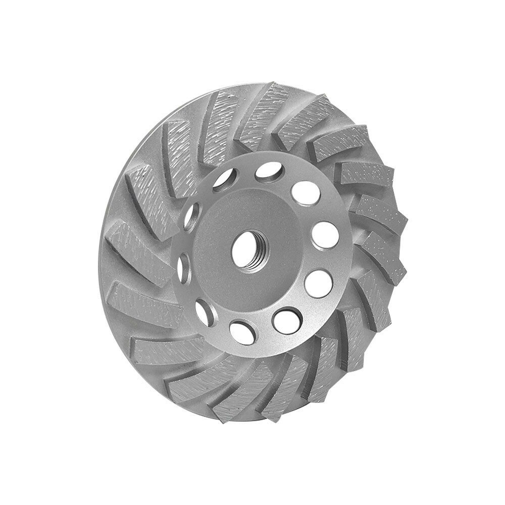 4" Turbo Cup Wheel Grinding Grinder 5/8-11" - 18 Segments For Concrete Masonry