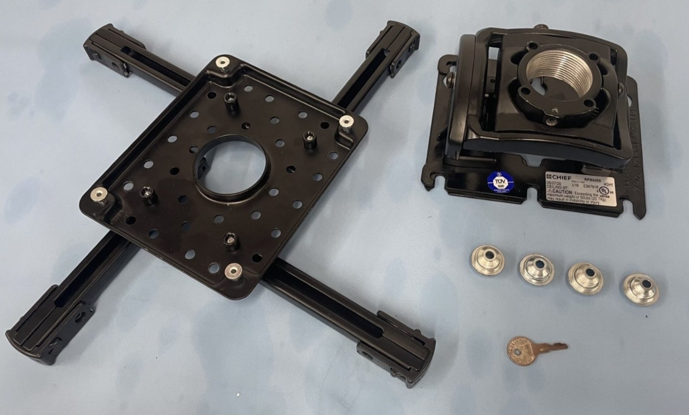Chief RPA Elite Universal Projector Ceiling Mount with Keyed Locking