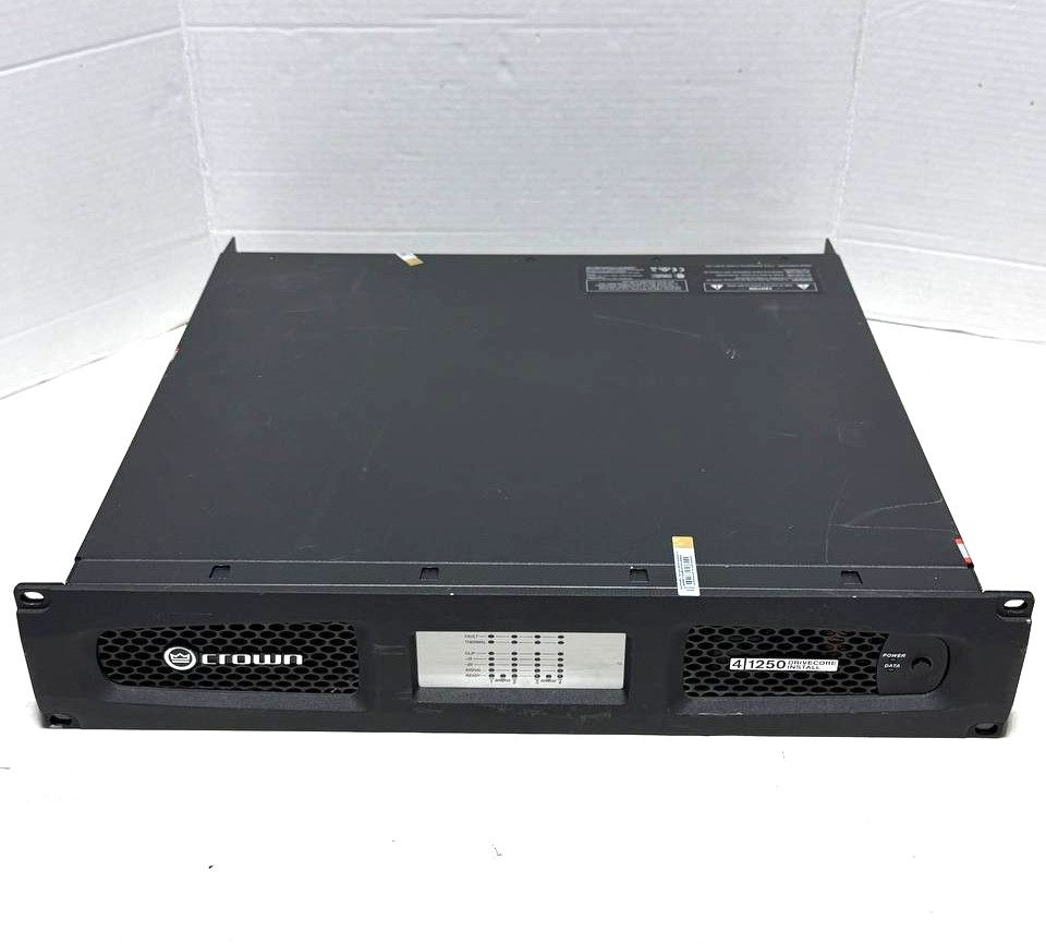 Crown DCi 4|1250 Four-Channel Power Amplifier DCI4X1250-U-USFX