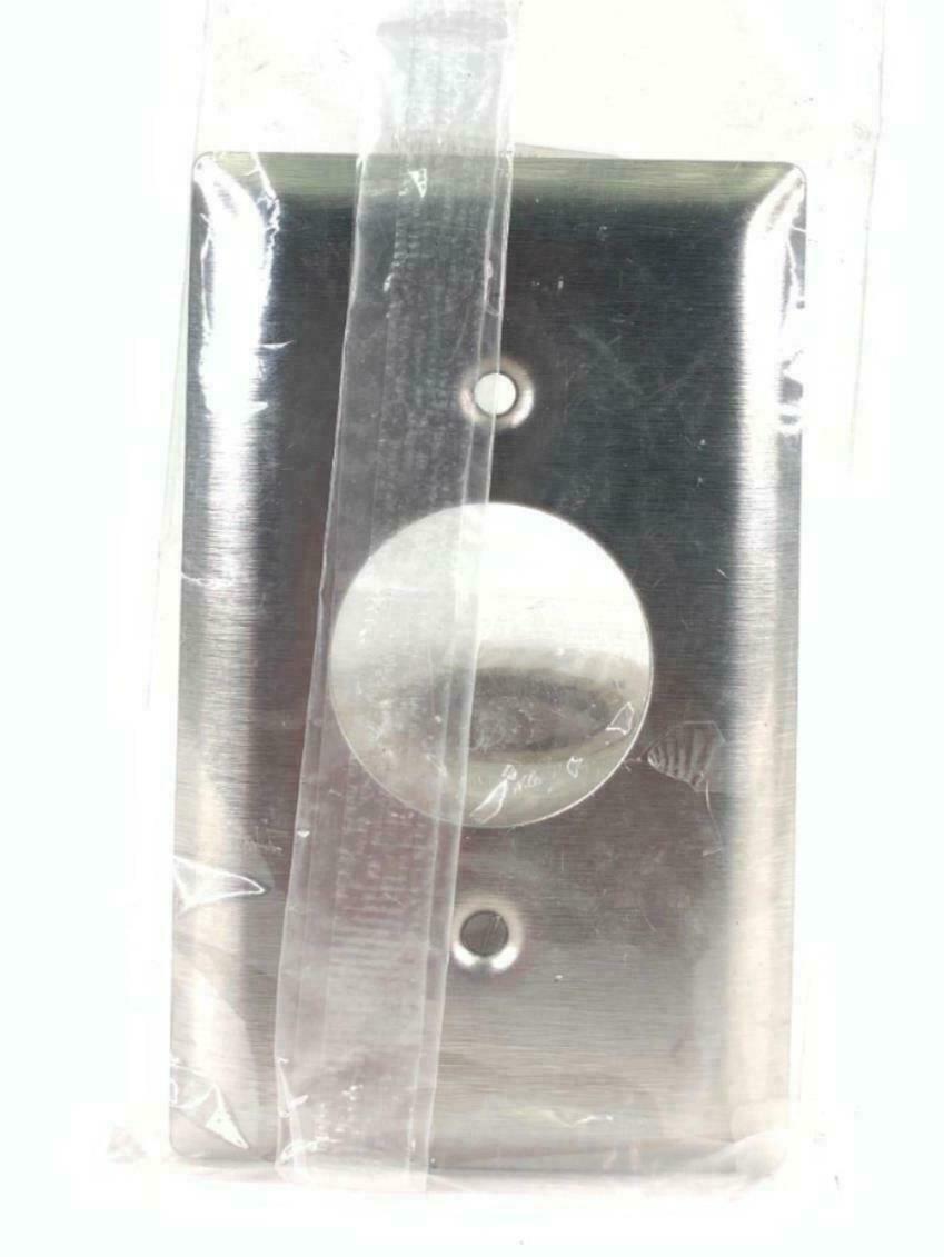 Pass & Seymour SS736 1 1/4" Stainless Wall Plate Cover 1 Gang communicate