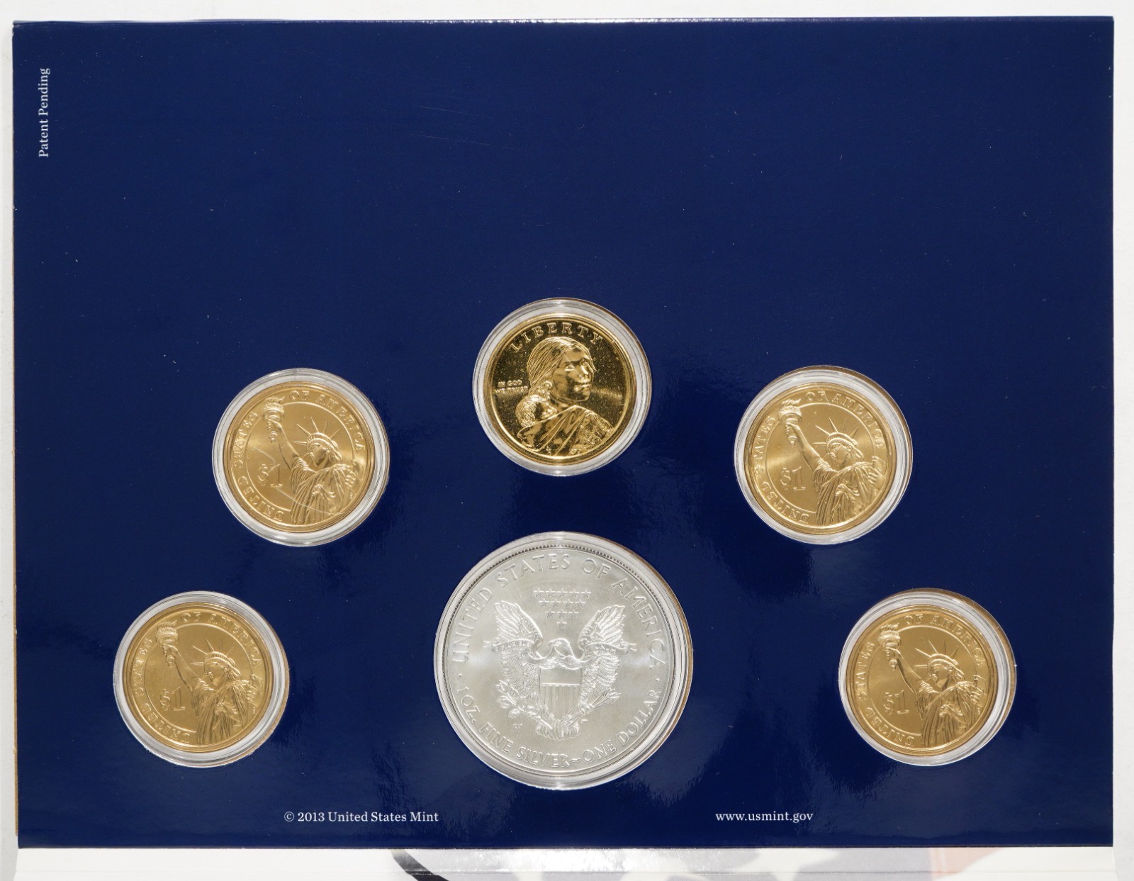 2013 U.S. Mint Annual Uncirculated Dollar Coin Set