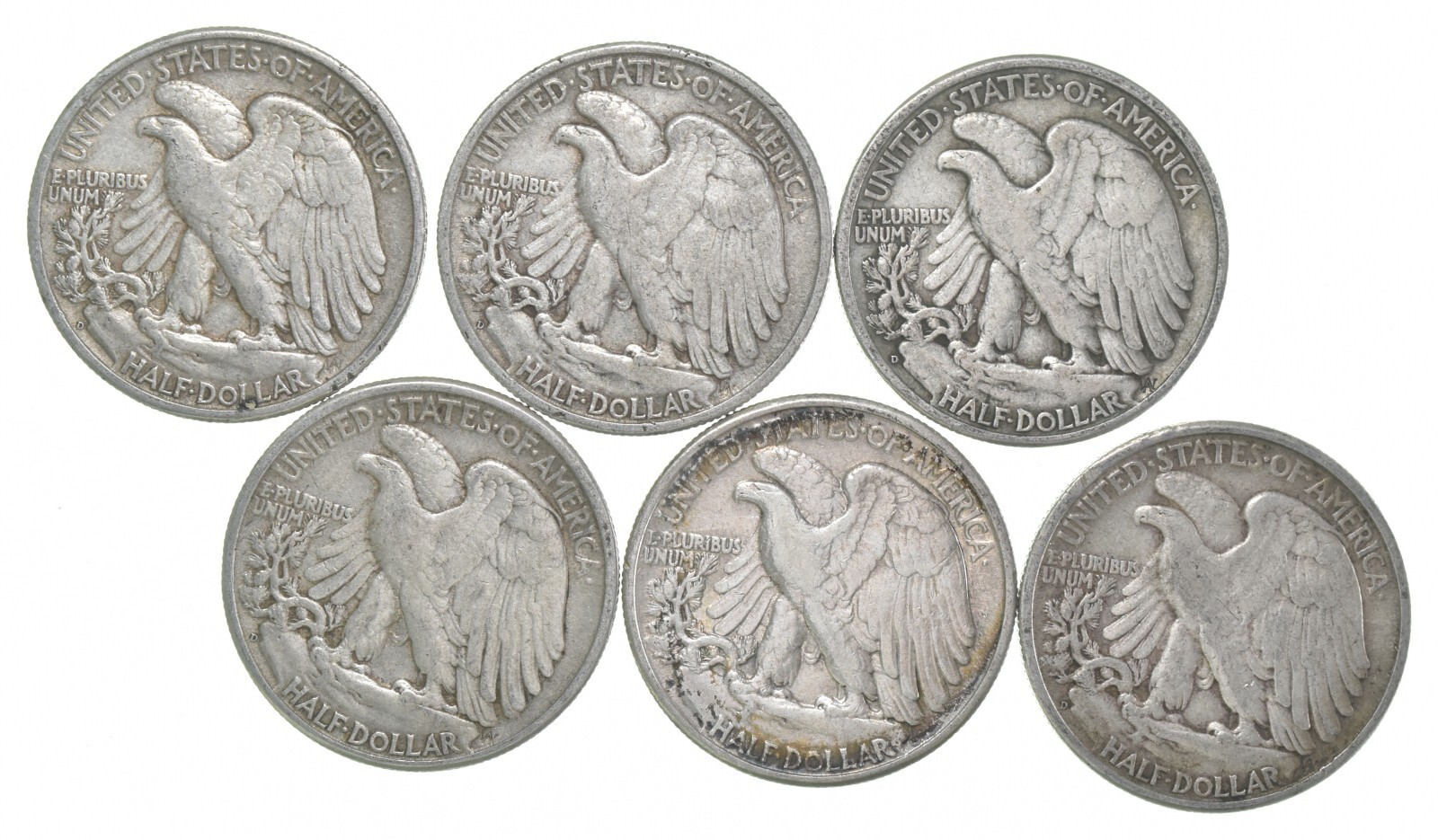 1946-D XF Walking Liberty Half Dollar