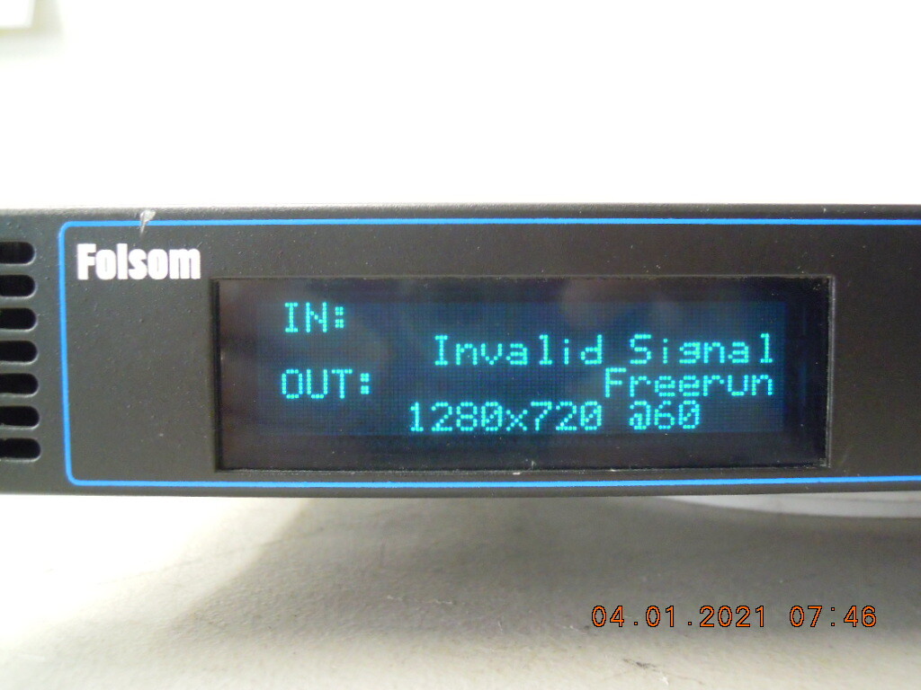 Folsom Research IP-2003H ImagePRO HD Multi-Format Video Signal Processor Unit