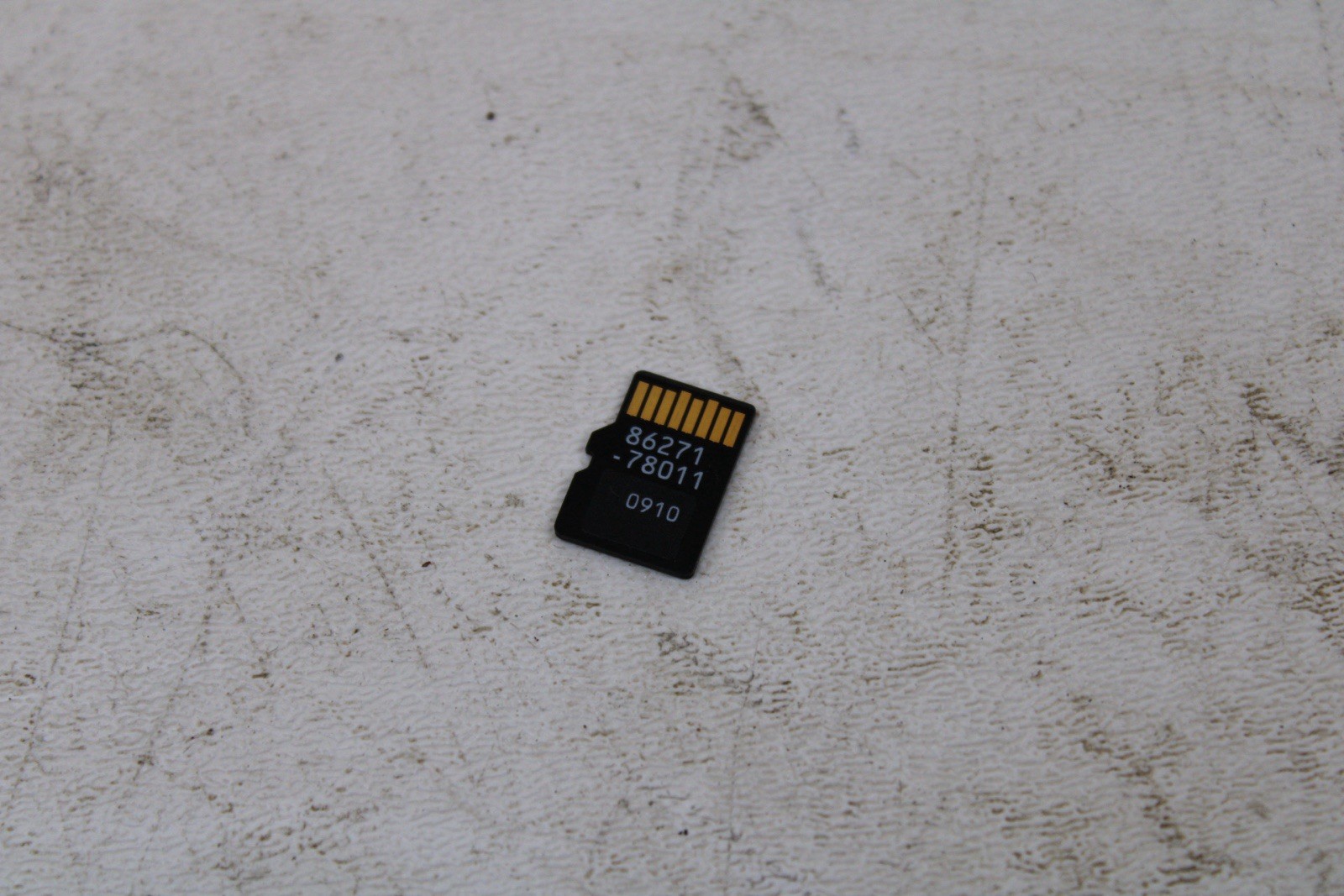 LEXUS NAVIGATION SYSTEM MICRO SD NAVIGATION CARD MAP 86271-78011 OEM