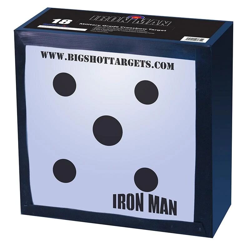 BIGshot Iron Man 18" Crossbow Target, 450 FPS Rated (IM-18): NEW, Free Shipping