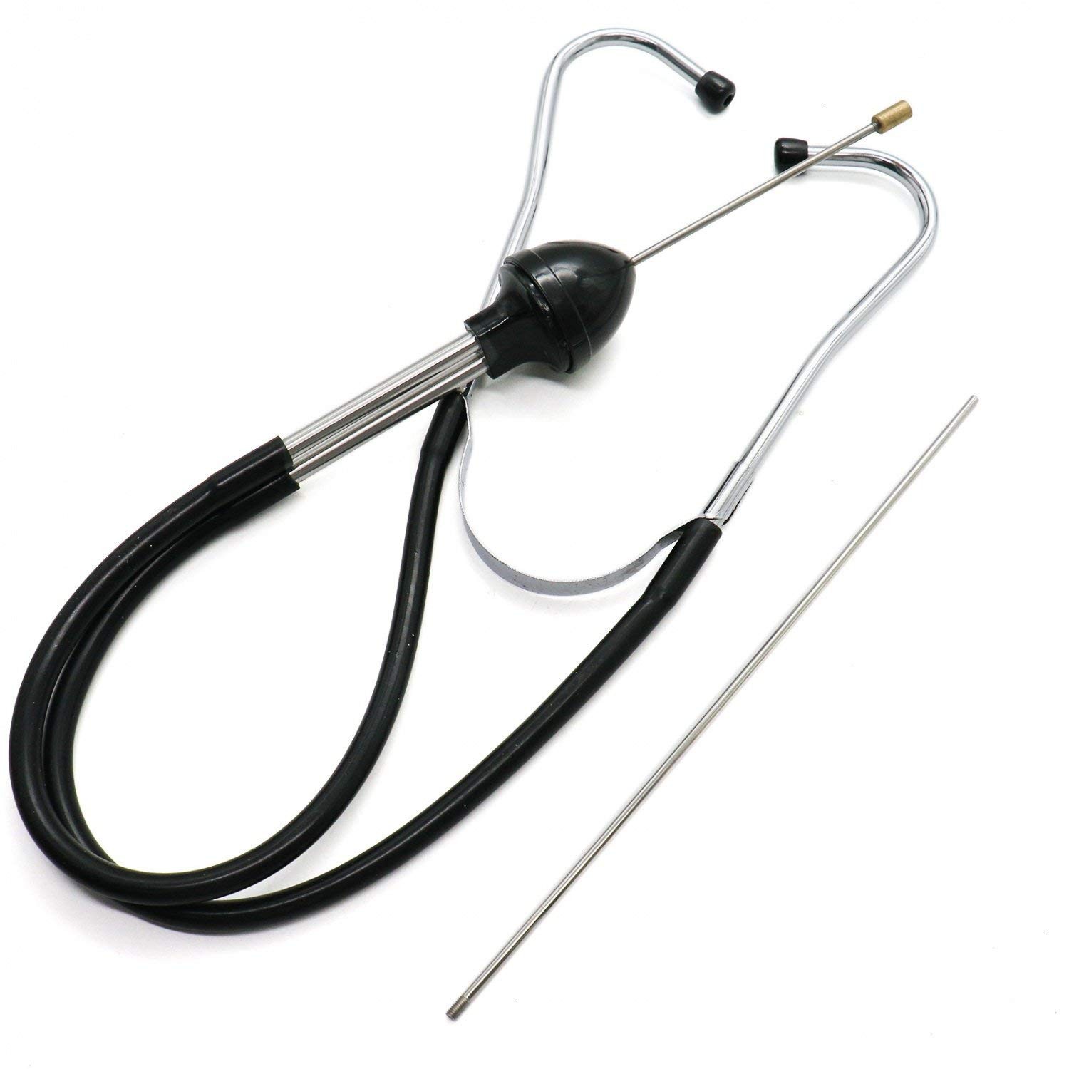 Garnish Gripper Mechanic's Stethoscope Automotive Engine Diagnostic Black