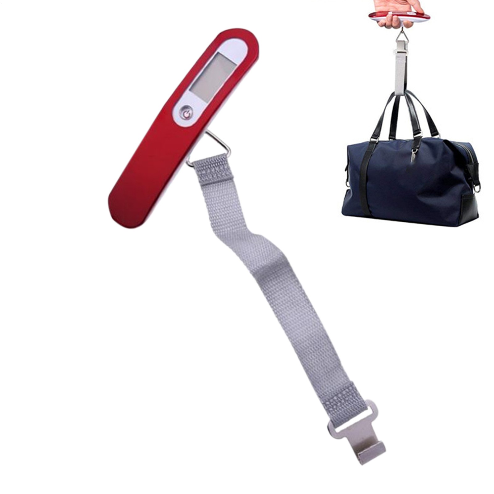 Portable Travel 110lb / 50kg LCD Digital Hanging Luggage Scale Electronic Weight