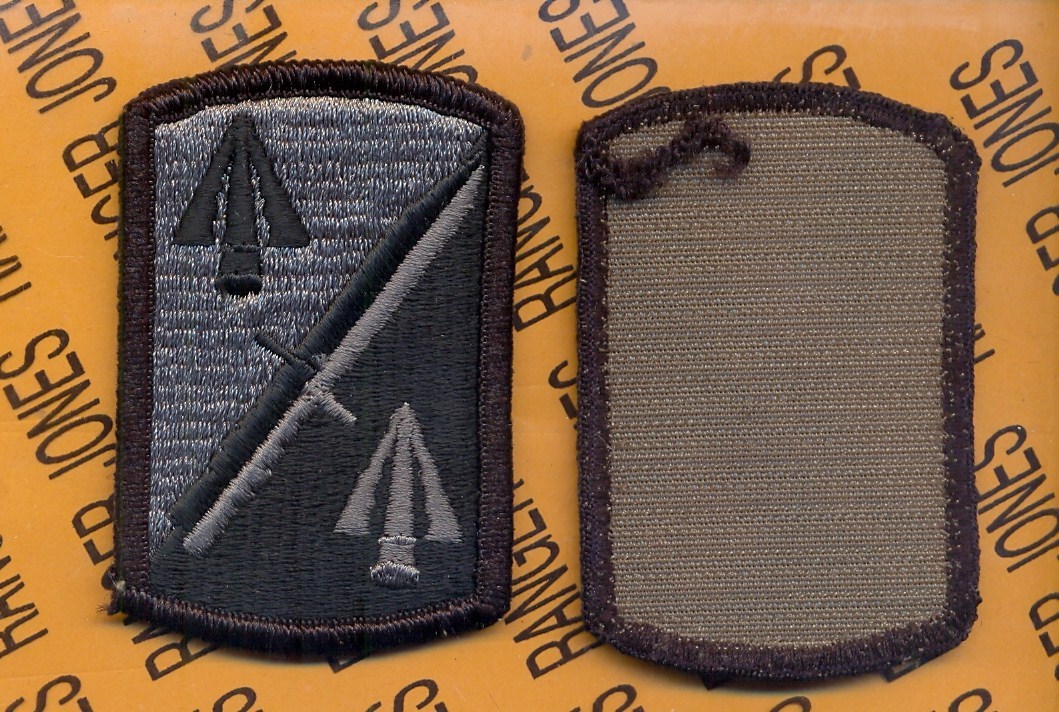 US Army 158th Infantry Brigade ACU patch m/e
