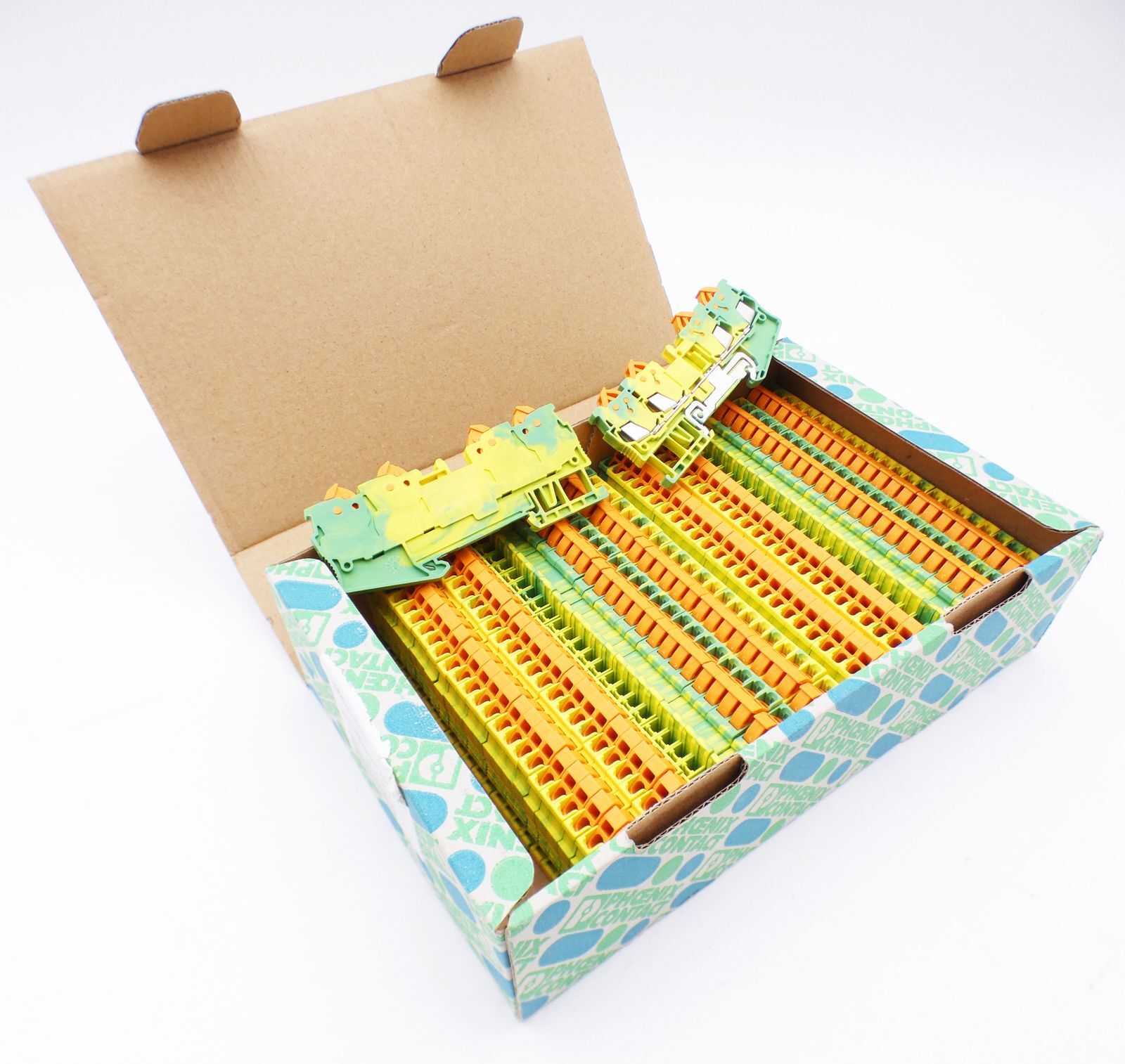 50x Phoenix Contact QTC 1,5-Quattro-PE 3205093 3-level conductor terminal -unused/original packaging-