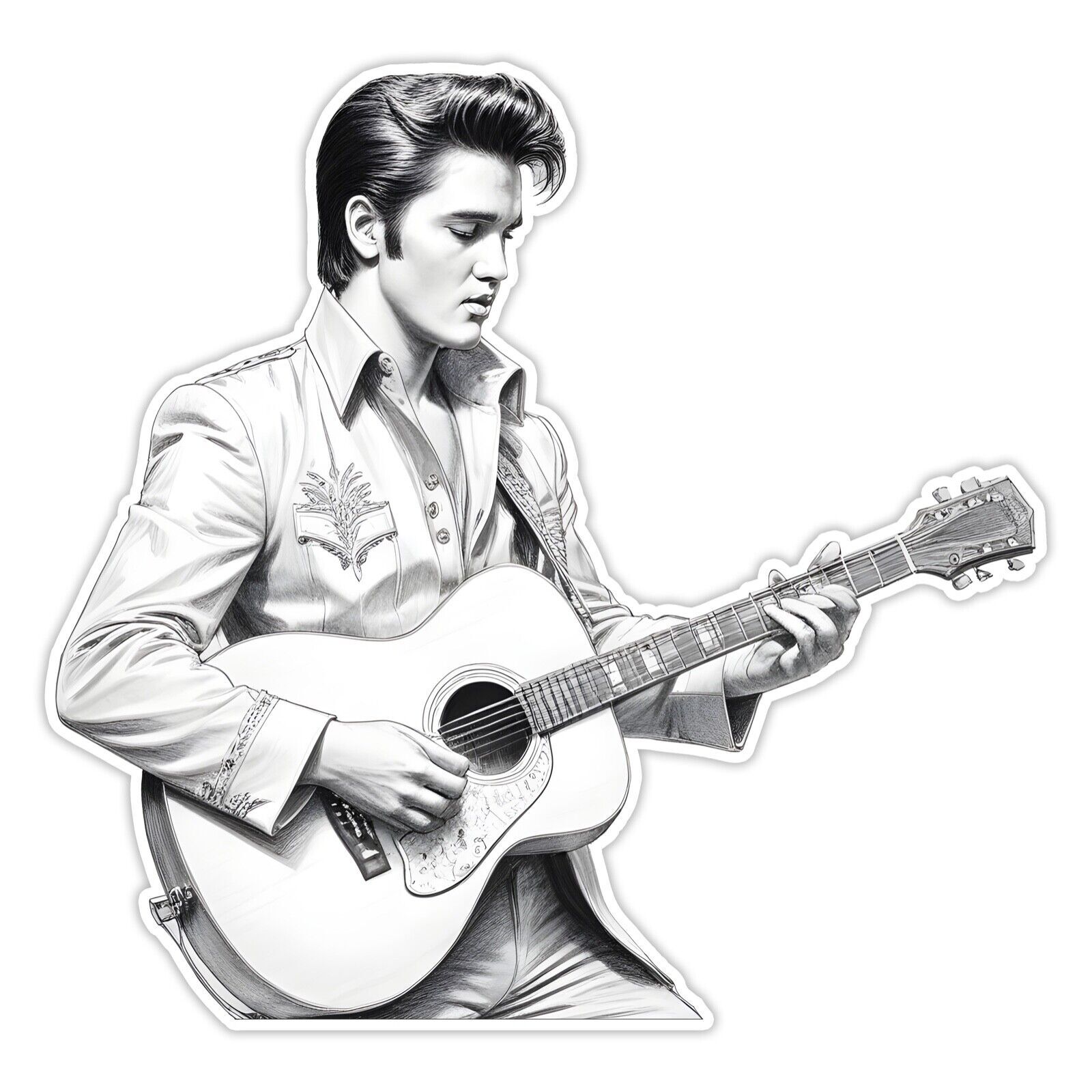 Elvis Presley Sticker Decal