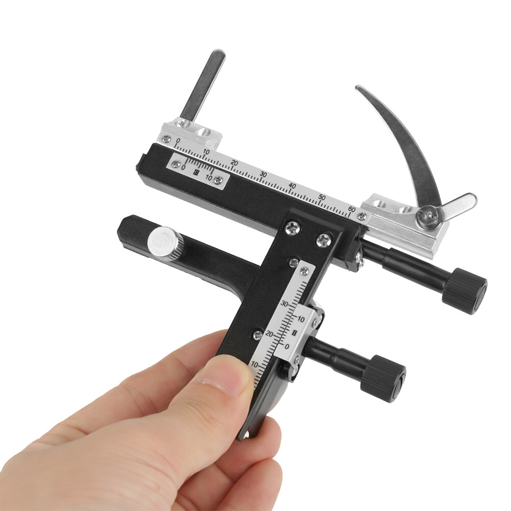 Microscope Attachable Mechanical Stage X-Y Moveable Stage Caliper With Scale♡