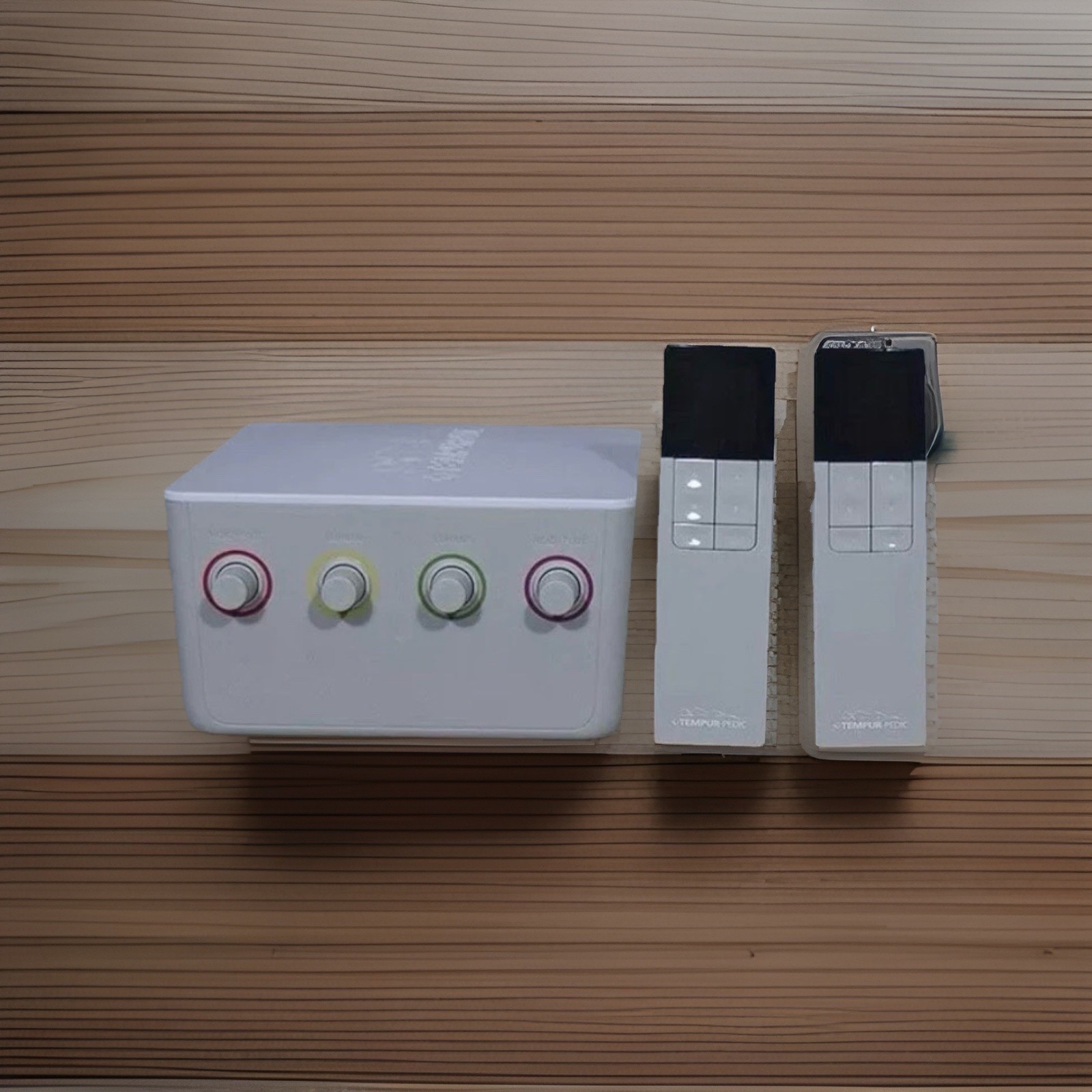 Tempur-Pedic TEMPUR-CHOICE Mattress Pump Assembly Kit w/ 2 Remotes & Cord-new!!!
