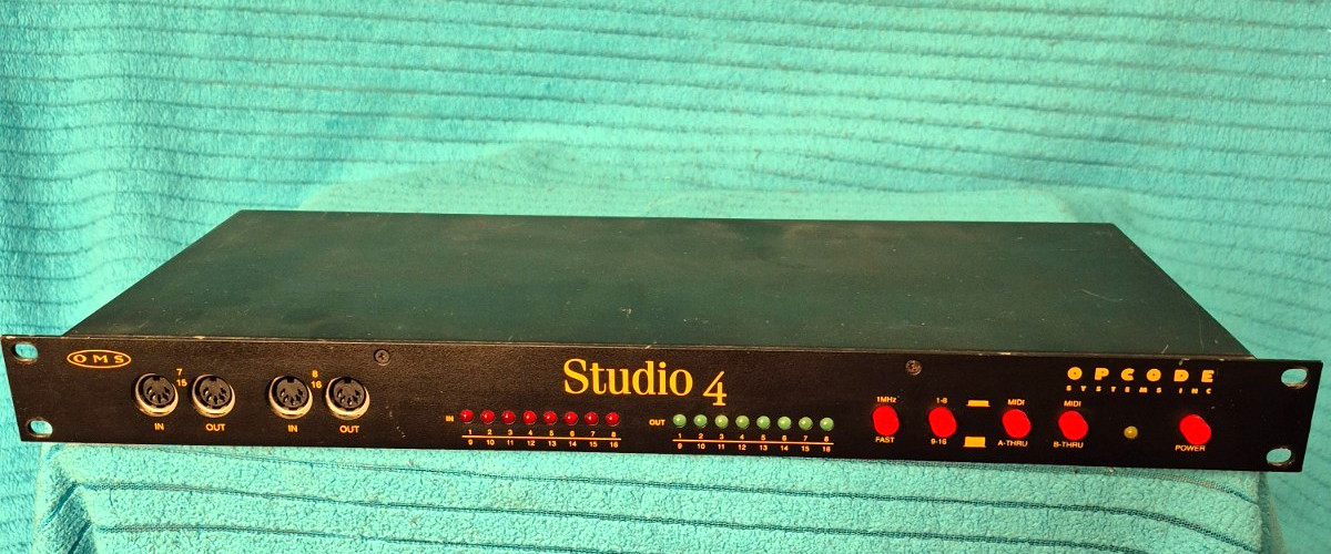 Opcode Systems  Studio 4 Midi Interface