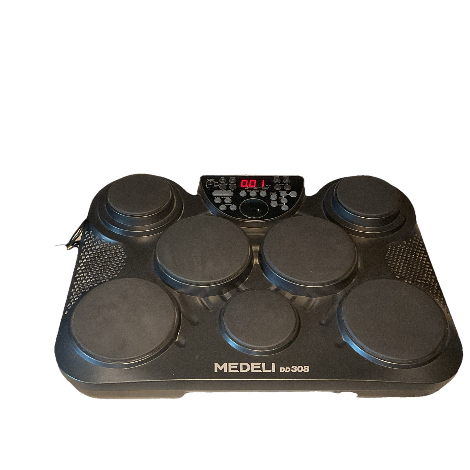 Medeli - DD308 Digital - 7 Pad Drum Set ONLY With Power Cord TESTED AND WORKING