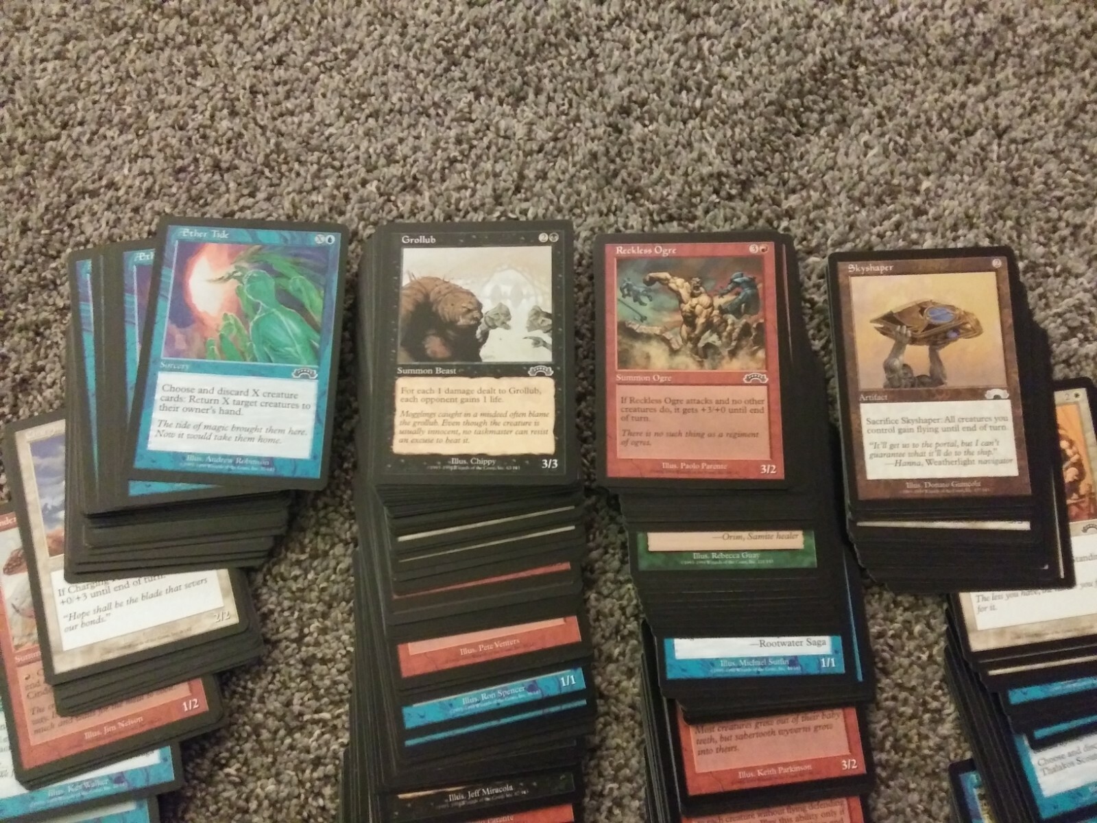 MTG Exodus Singles - Save 40% on 4+ cards - Commons and Uncommons - You Pick