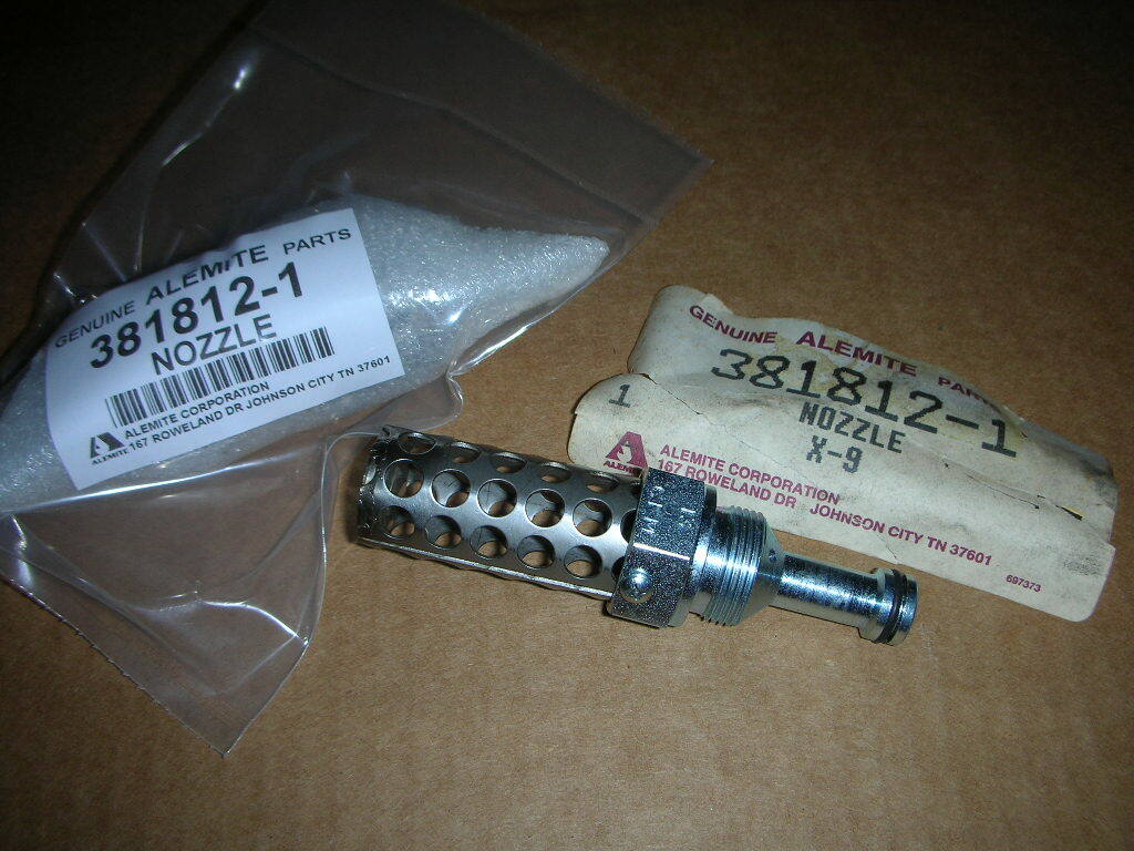 ALEMITE 381812-1 500154692 Screen & Nozzle Assy 13 for Oil-Mist Head 385011-1
