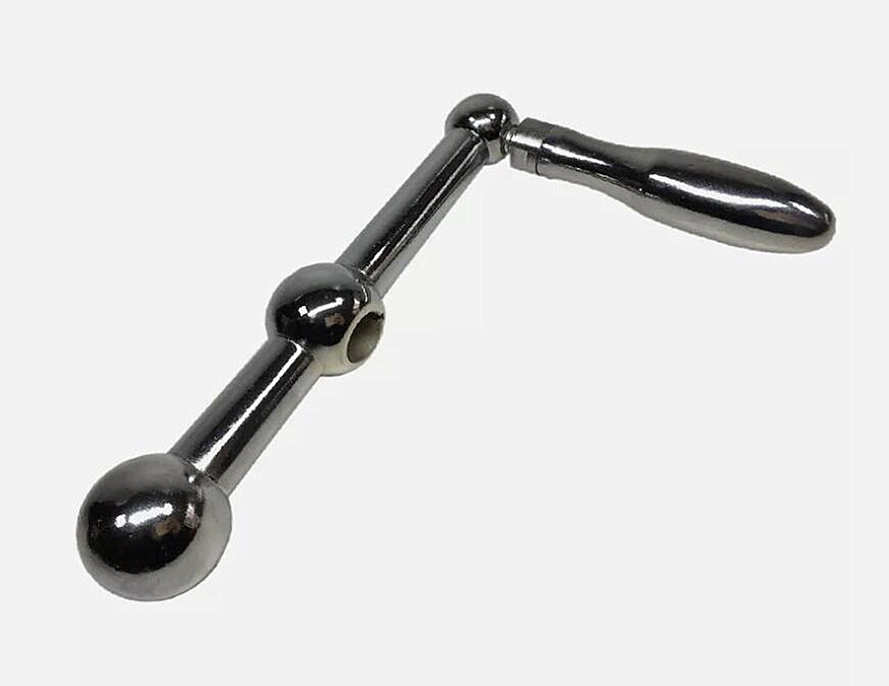 Three Ball Milling Machine Crank Chrome Steel CNC Mill Handle Part For Bridgport