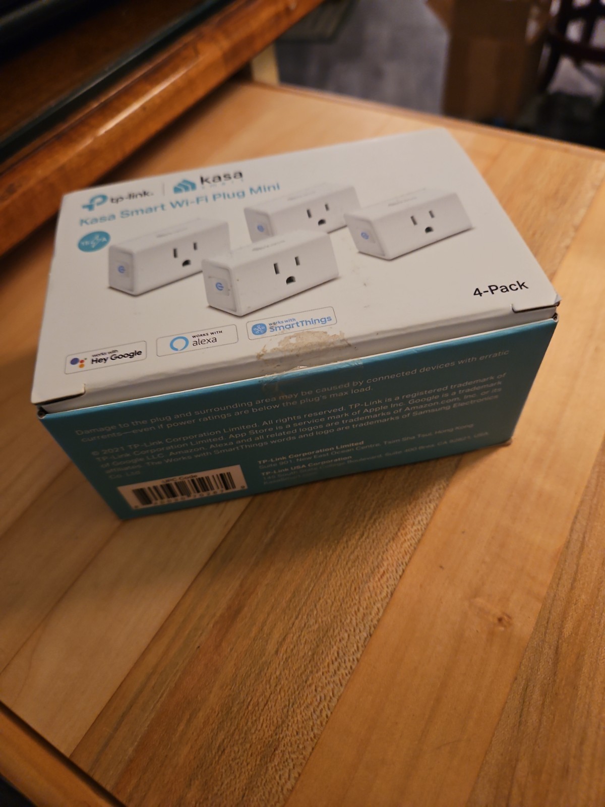 Tp-Link Kasa Smart Wi-Fi 4 Pack EP10P4 NEW
