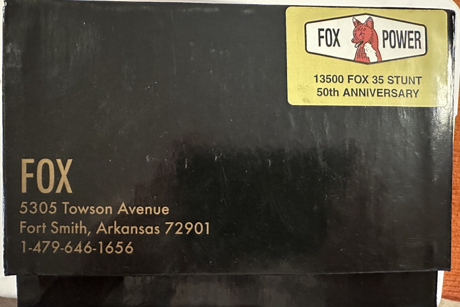 RC Model Airplane Engine Fox 35 Stunt 50th Anniversary Control Line MIB