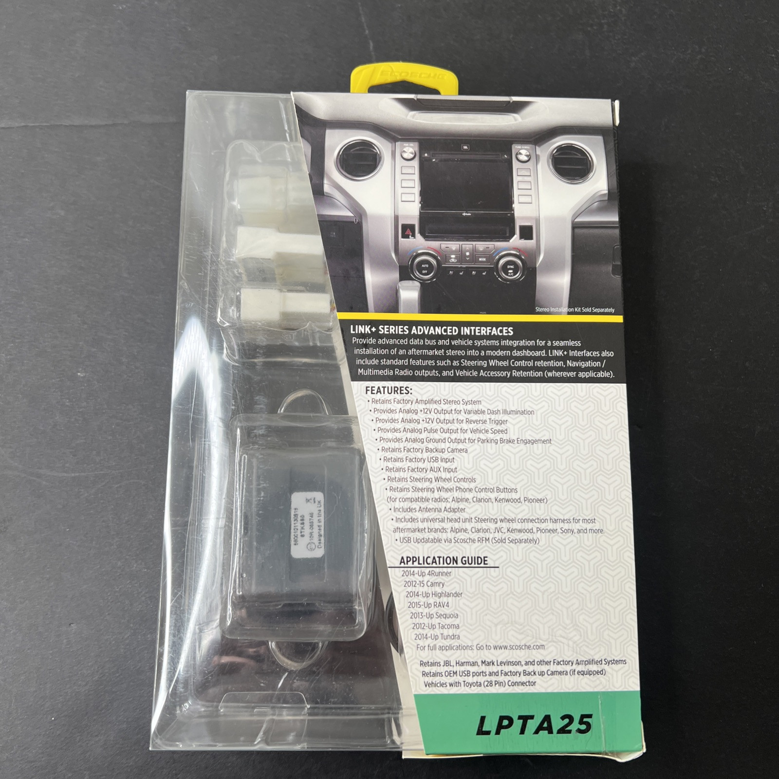 Scosche LPTA25 2005-2011 Toyota Amp'Ed Link & Interface