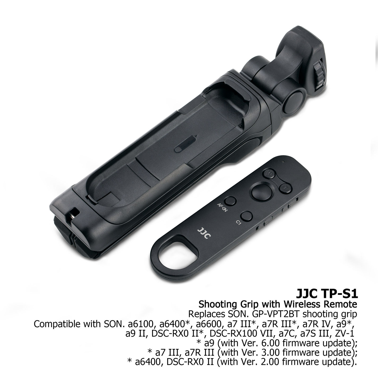 Bluetooth Handheld Mini Tripod Vlog Shooting Grip for Sony Camera as GP-VPT2BT