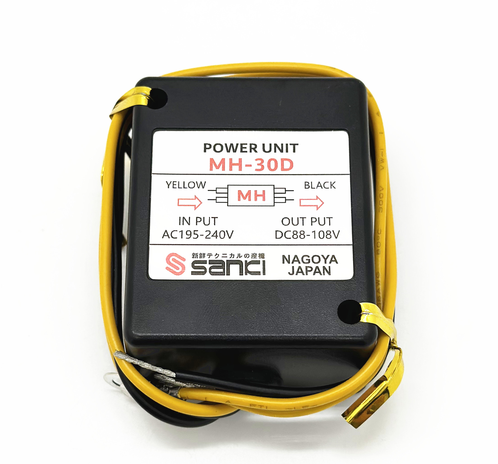 SANKI POWER UNIT MH-30D AC195-240V DC88-108V motor brake rectifier