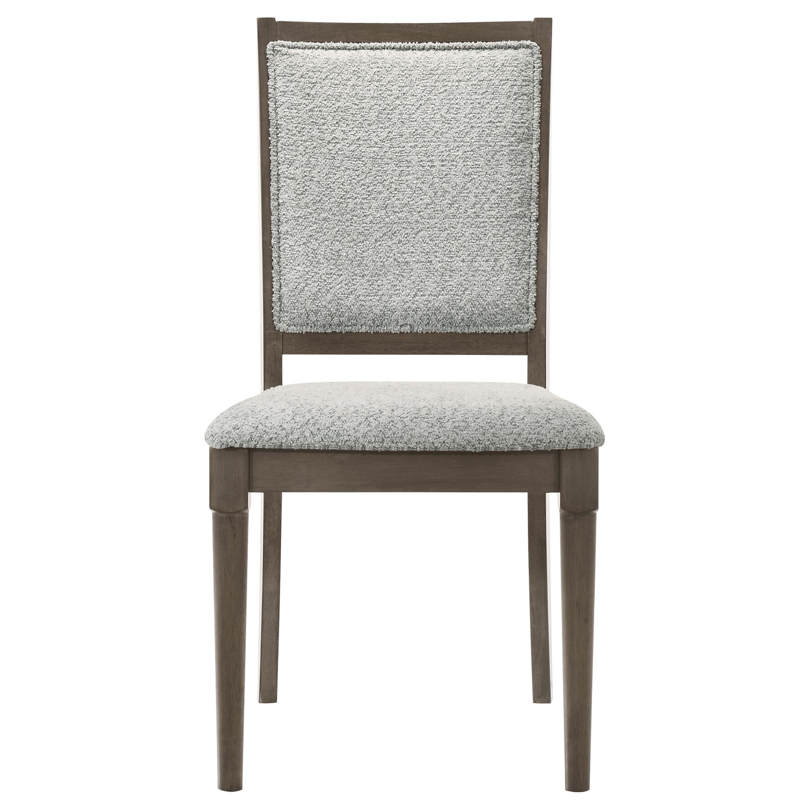 Onslow Upholstered Dining Side Chair Dark Brown