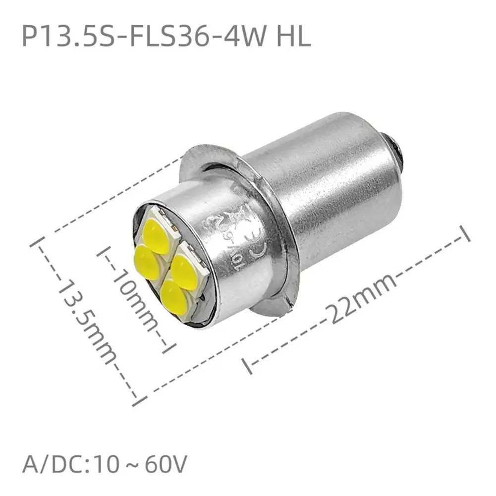 For MAGLITE Super Bright LED Upgrade Bulb Drop In Replacement 2 3 4 5 6 Cell C/D