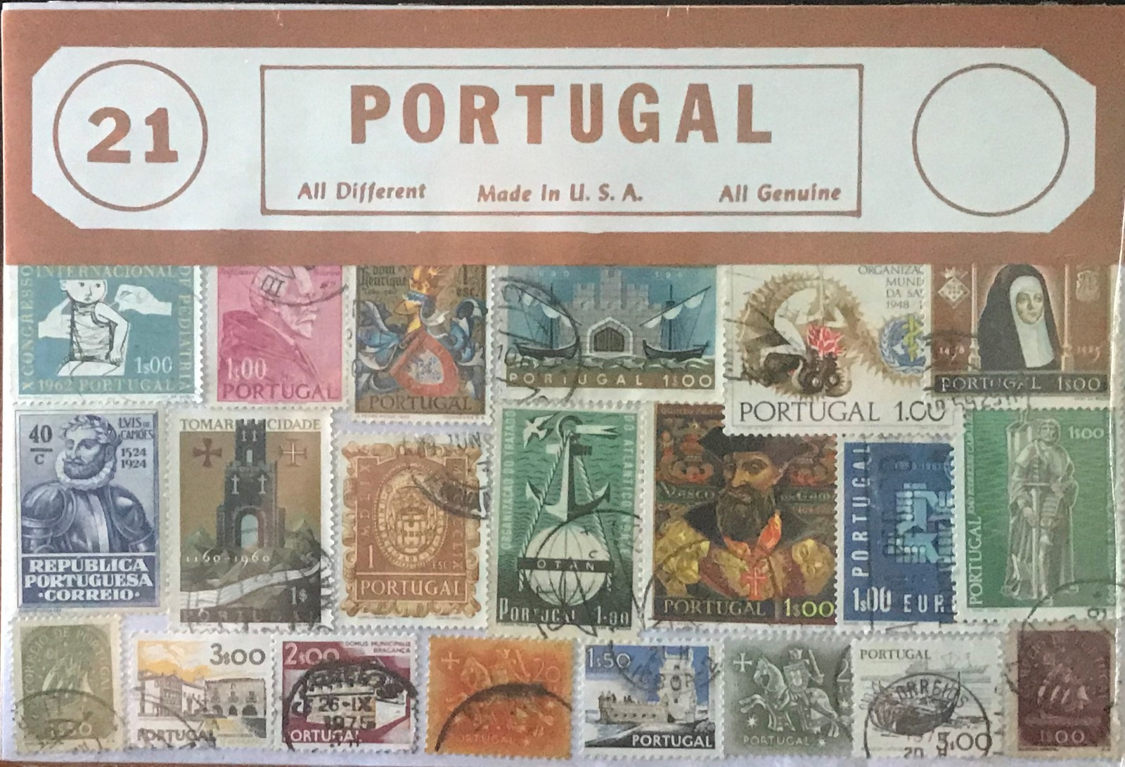 Stamp Packet - Portugal