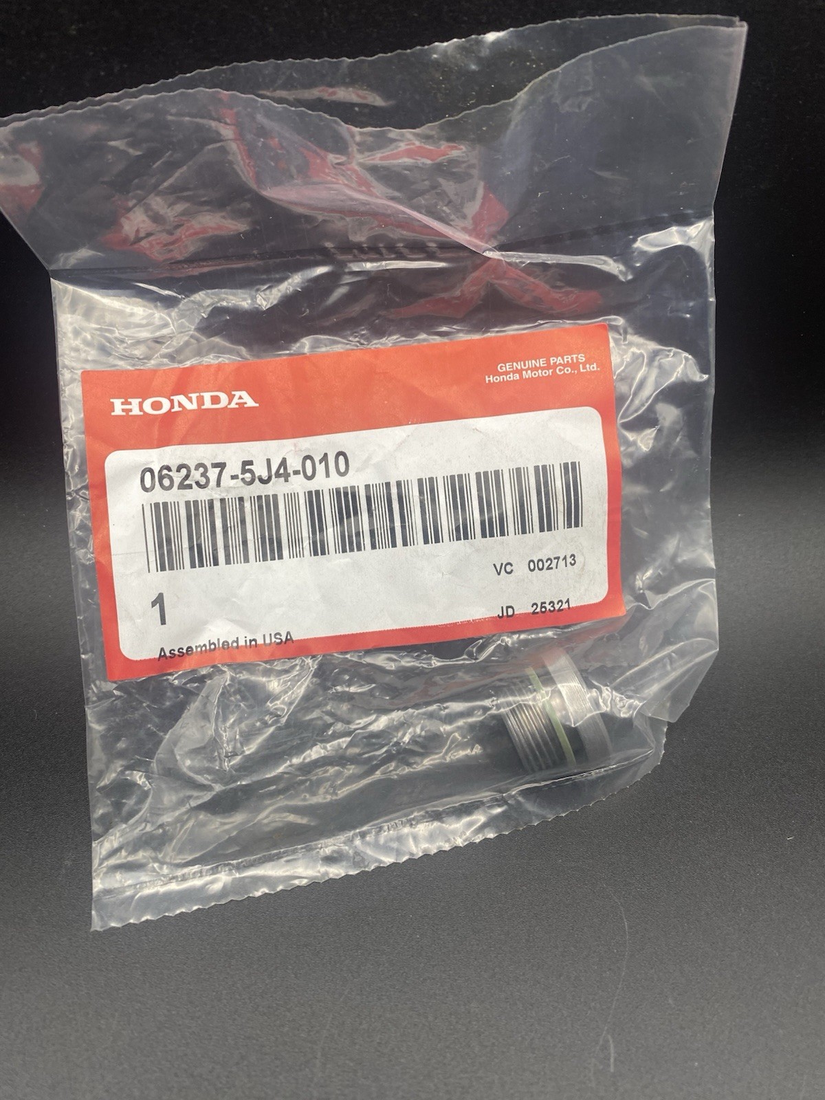 Genuine OEM Honda Acura ATF 9/10Speed Transmission Drain Plug Bolt 06237-5J4-010
