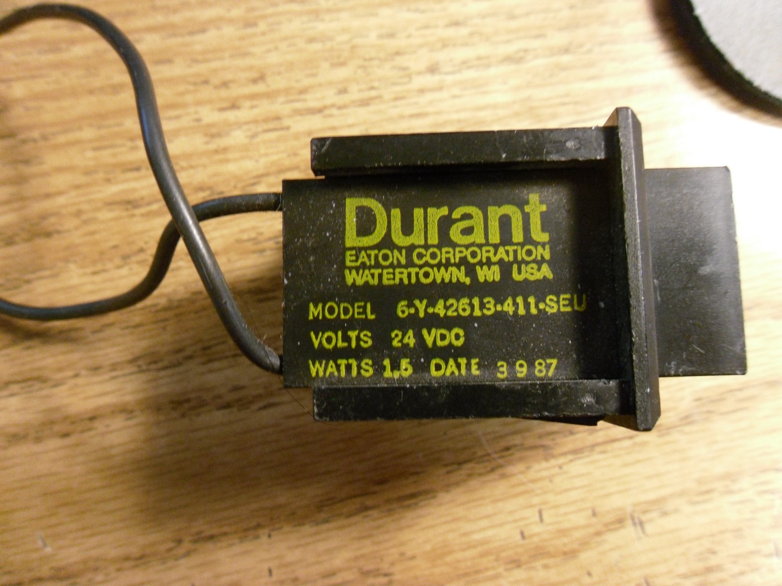 Hour Meter - Durant 6-Y-41611-402-SEU - Panel Meter