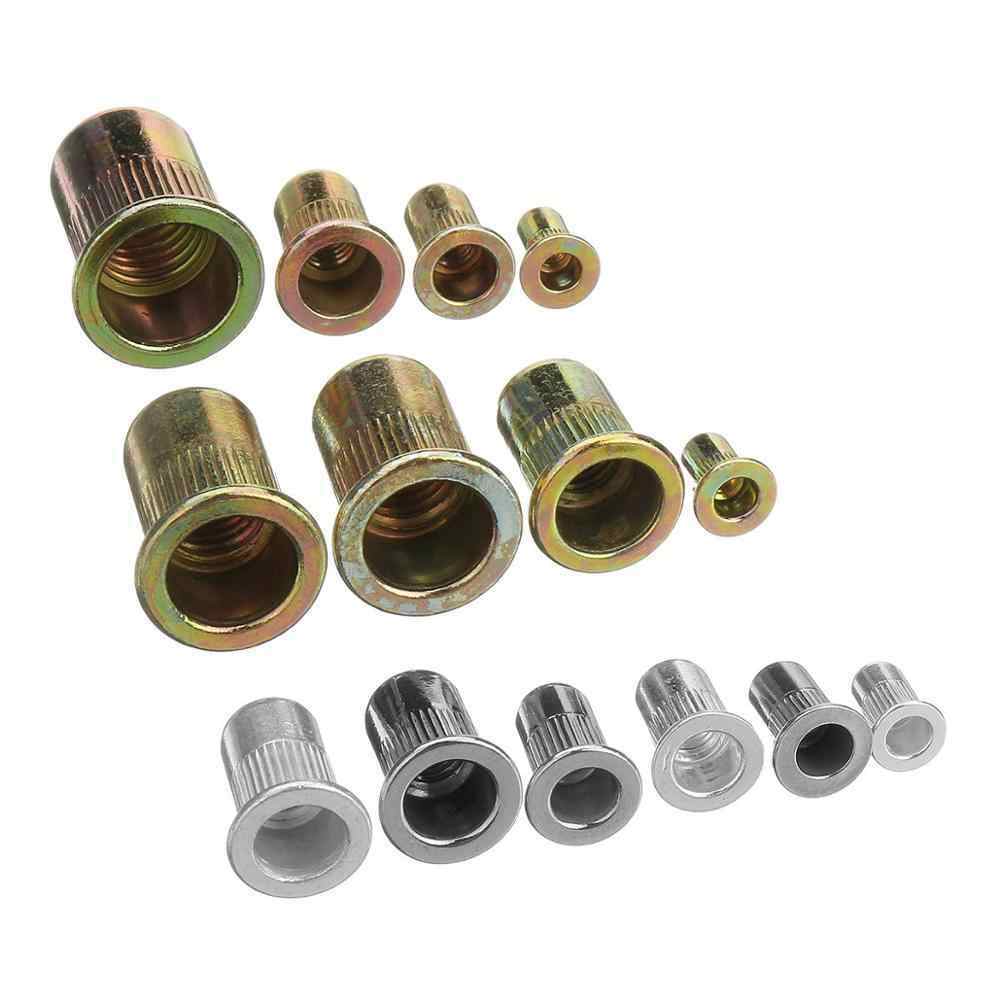 1260pc Riveter Gun Auto Rivet Tool Stainless Steel Nuts Insert Tools Mandrel Kit