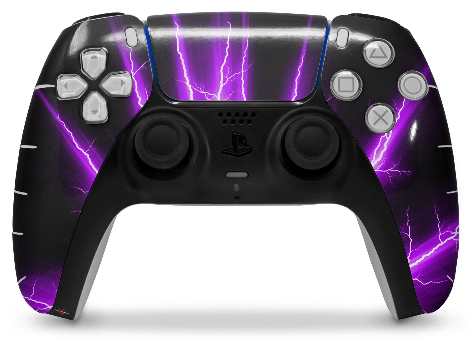 Skin Sony PS5 Controller Lightning Purple