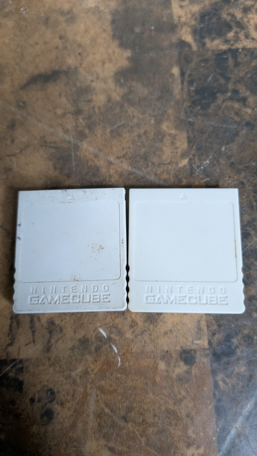 Nintendo GameCube Memory Card Lot Of 2 1019 Blocks OEM Tested