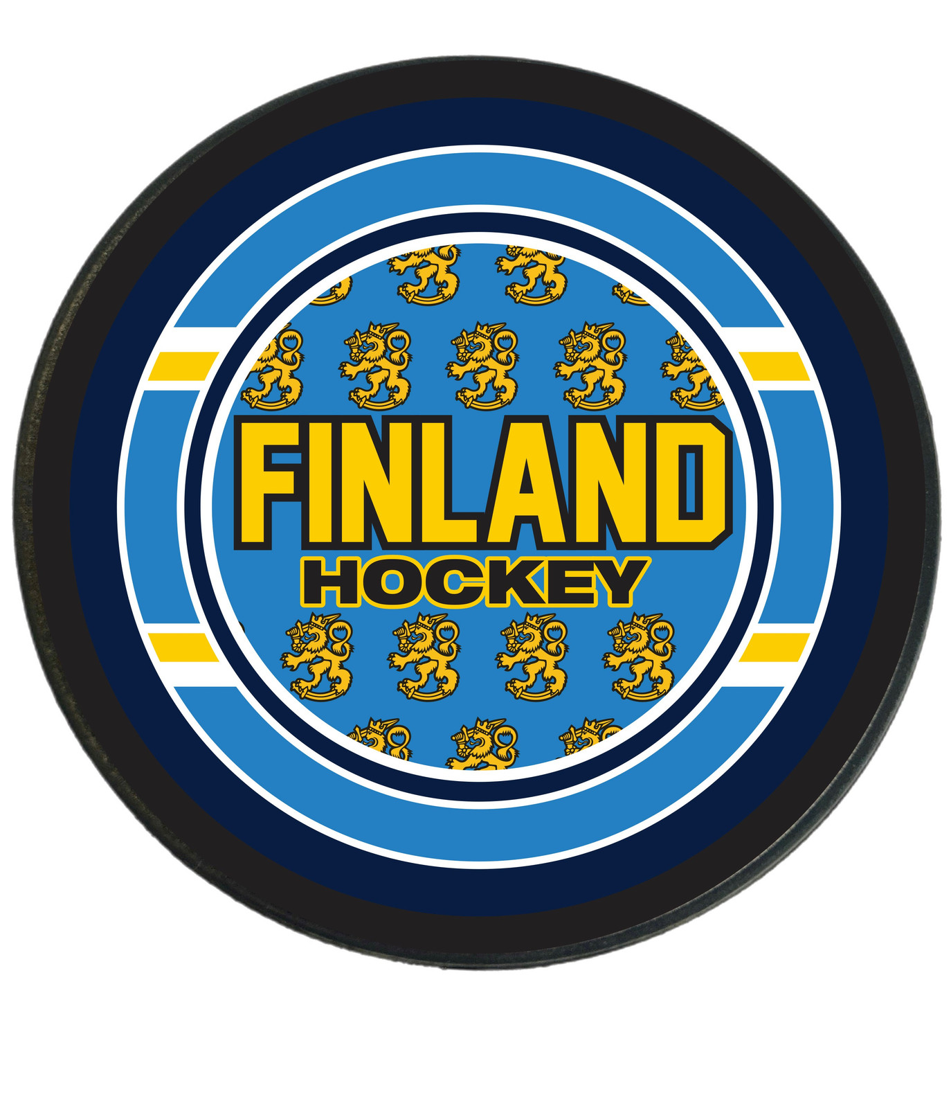 Finland Hockey Puck